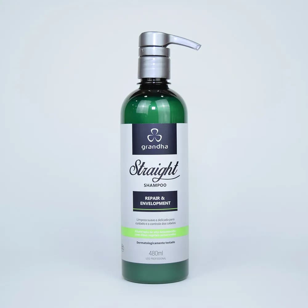 Straight Shampoo 480 ml - Imagem 1