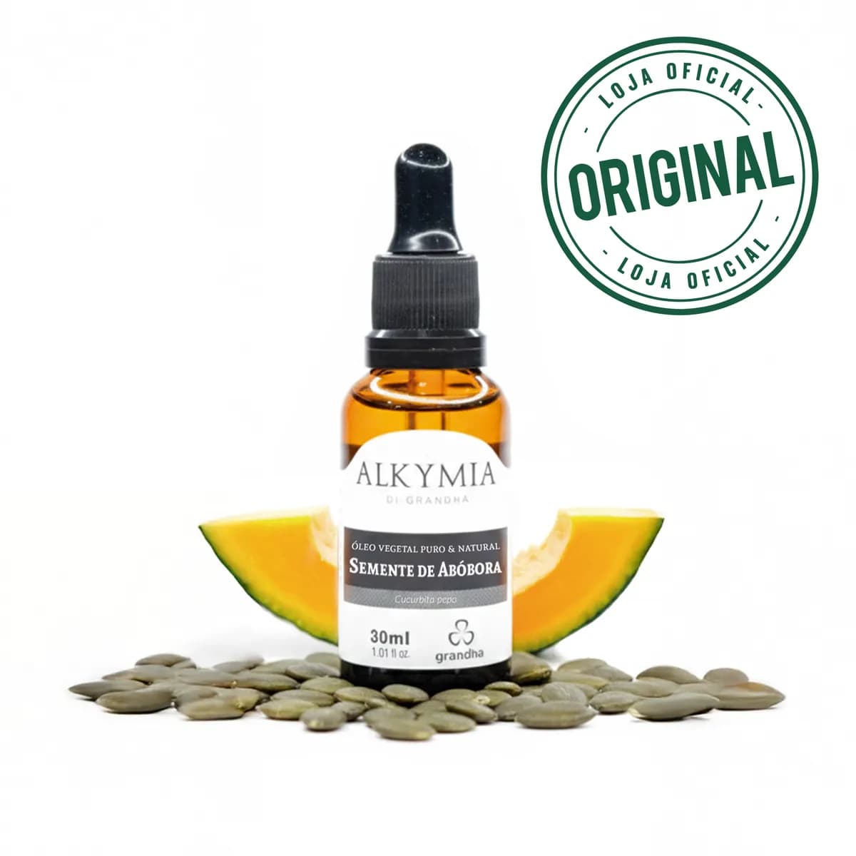 Óleo Vegetal de Semente de Abóbora 30 ml - Imagem 1