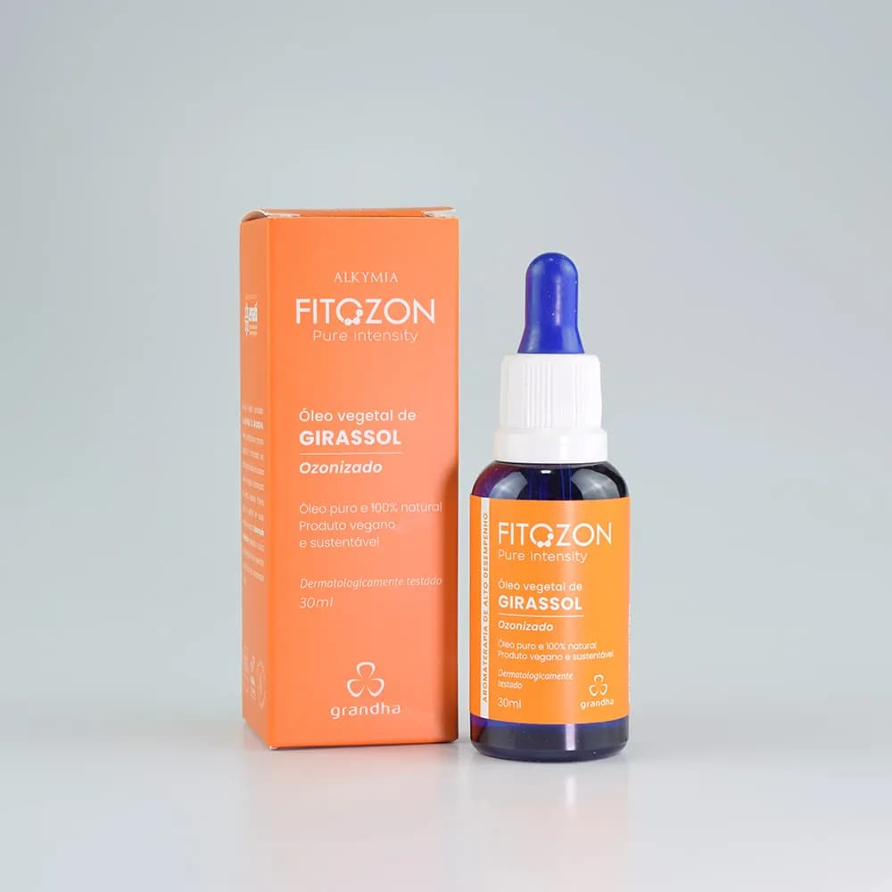 Óleo Vegetal Ozonizado de Girassol 30 ml - Imagem 1